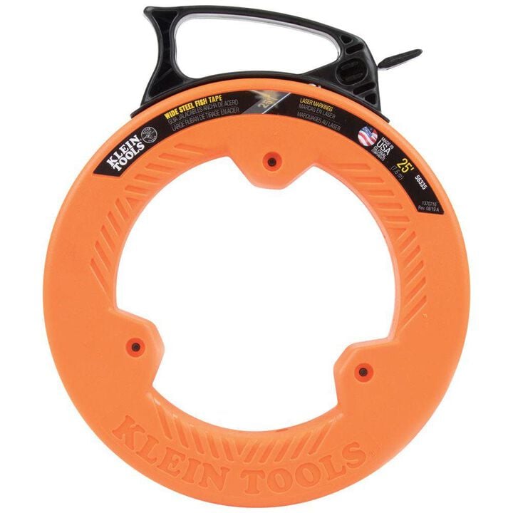 Klein Tools 25' Wide Steel Fish Tape, large image number 10