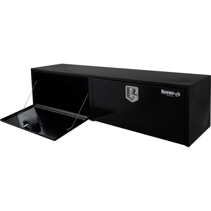 Buyers Products Company 18x18x72 Inch Black Steel Underbody Truck Box, large image number 4