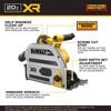 DEWALT 20V XR 6 1/2 Inch Track Saw (Bare Tool) with Two 30 Inch Tracks, small image number 3