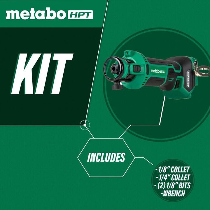 Metabo HPT 18V MultiVolt Drywall Cut Out Tool Cordless (Bare Tool), large image number 2