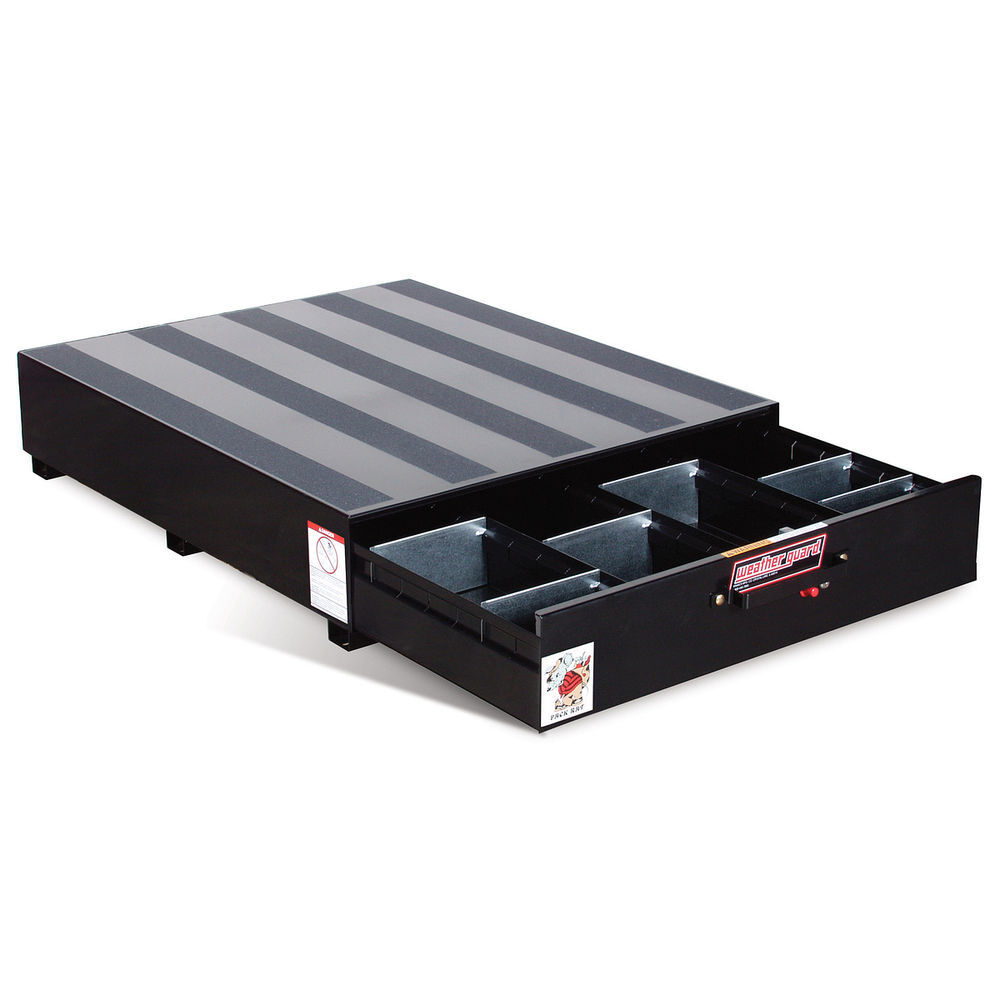 Weather Guard PACK RAT 48 Inch x 40 Inch x 13 Inch Heavy-Duty Drawer Unit, Black, large image number 1