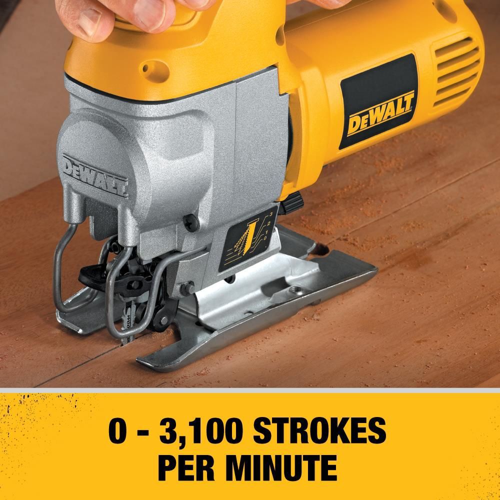 DEWALT HEAVY-DUTY COMPACT JIG SAW KIT (DW317K), large image number 3
