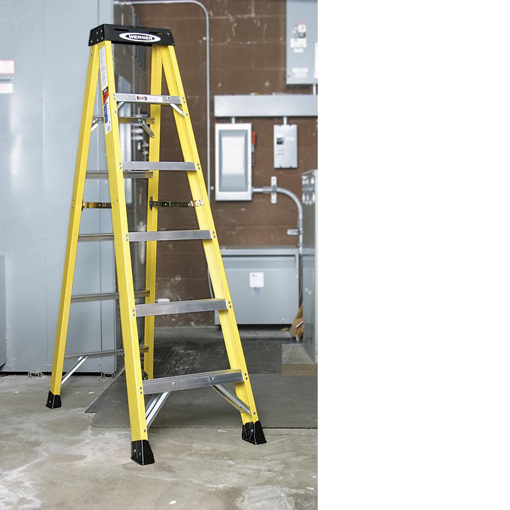 Werner Type IA Fiberglass Step Ladder, large image number 11