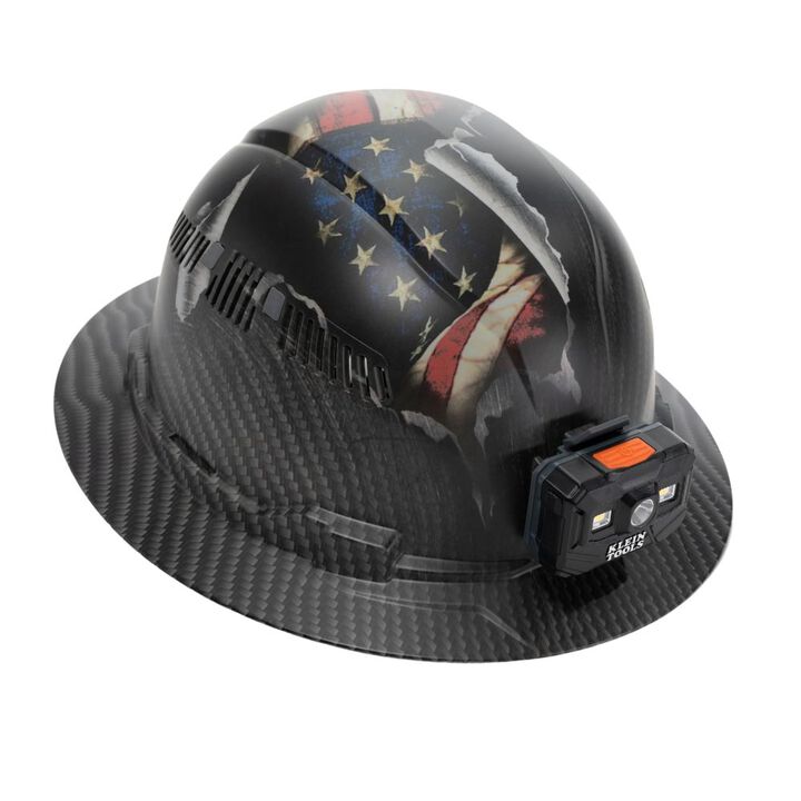Klein Tools Freedom Series KARBN Pattern Hard Hat Vented Full Brim Class C