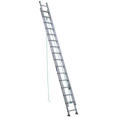 Werner Type II Compact Aluminum Extension Ladder, large image number 0