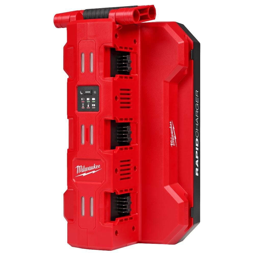 Milwaukee M18 Six Bay Daisy Chain Rapid Charger, large image number 1
