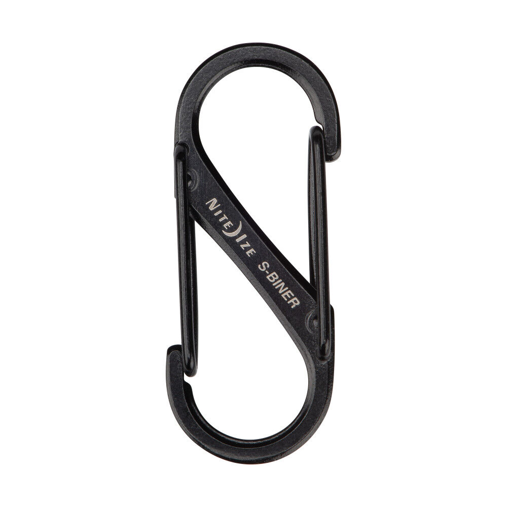 Nite Ize S-Biner Dual Carabiner Stainless Steel #1 Black 2 Pieces, large image number 6