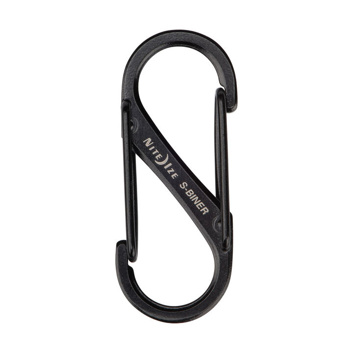 Nite Ize S-Biner Dual Carabiner Stainless Steel #1 Black 2 Pieces, large image number 5