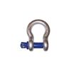 Peerless Chain Forged Carbon Screw Pin Anchor Shackle, 1/4in, 1102lbs, small