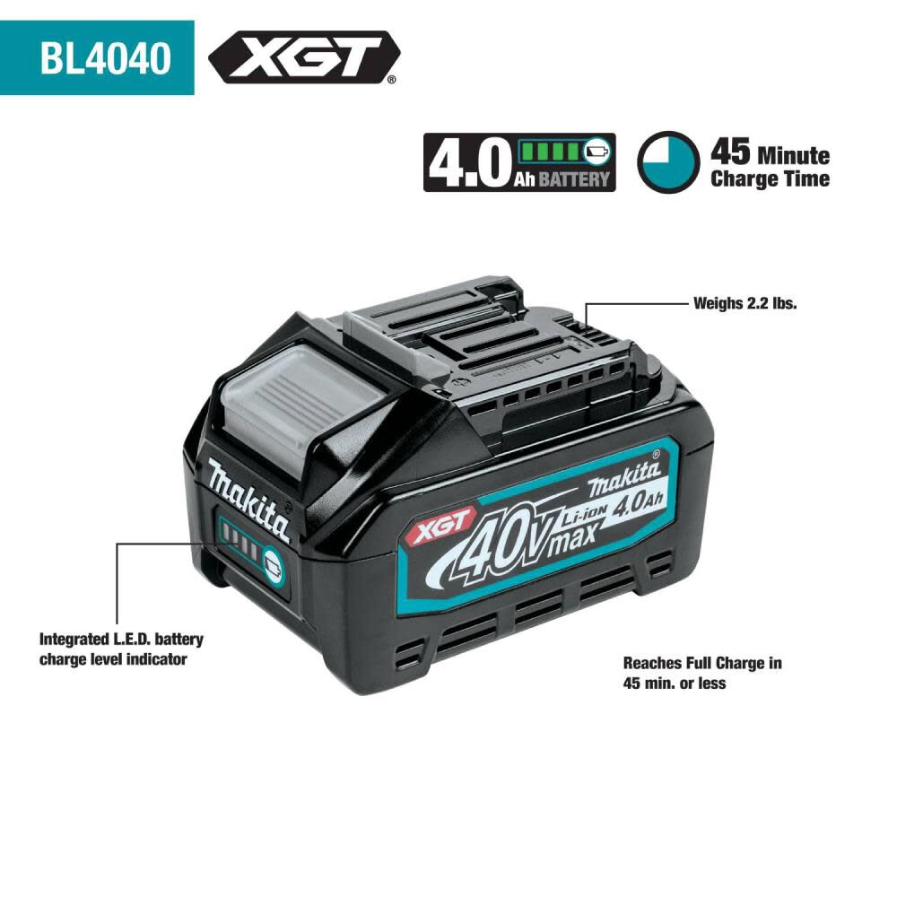 Makita 40V max XGT 17in String Trimmer Kit, large image number 17