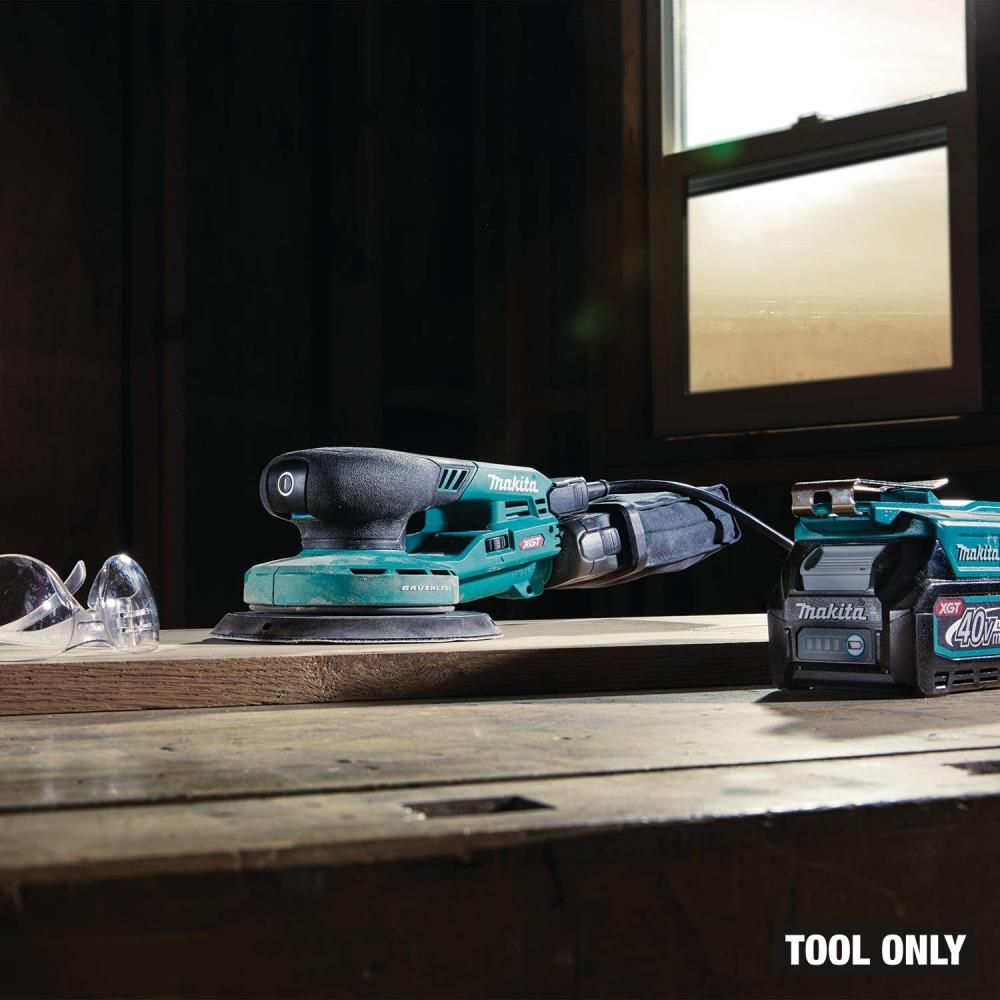 Makita 40V max XGT Brushless Cordless 6 Inch Random Orbit Sander (Bare Tool), large image number 3
