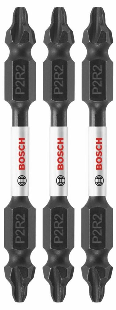 Bosch 3 pc. Impact Tough 2.5 In. Phillips/Square Double-Ended Bits, large image number 0
