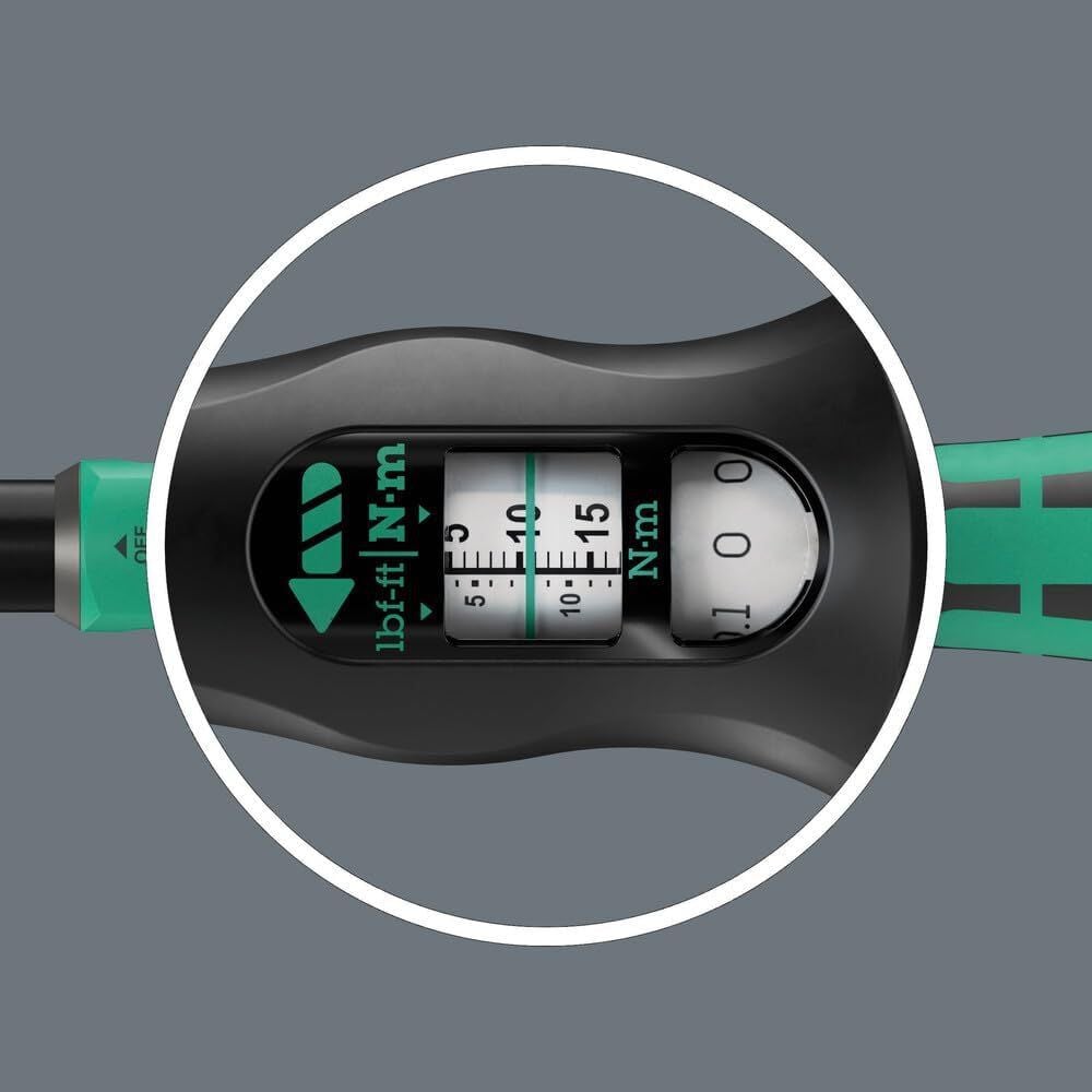 Wera Tools Click-Torque Lock C 3 40-200 Nm Adjustable Torque Wrench, large image number 6
