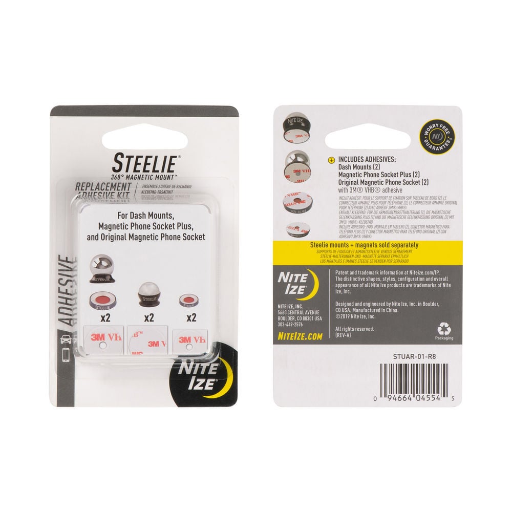 Nite Ize Steelie Replacement Adhesive Kit for Dash Mount + Phone Socket, large image number 3