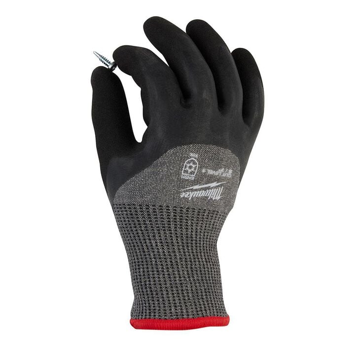 Milwaukee Cut Level 5 Winter Gloves Dipped, large image number 3