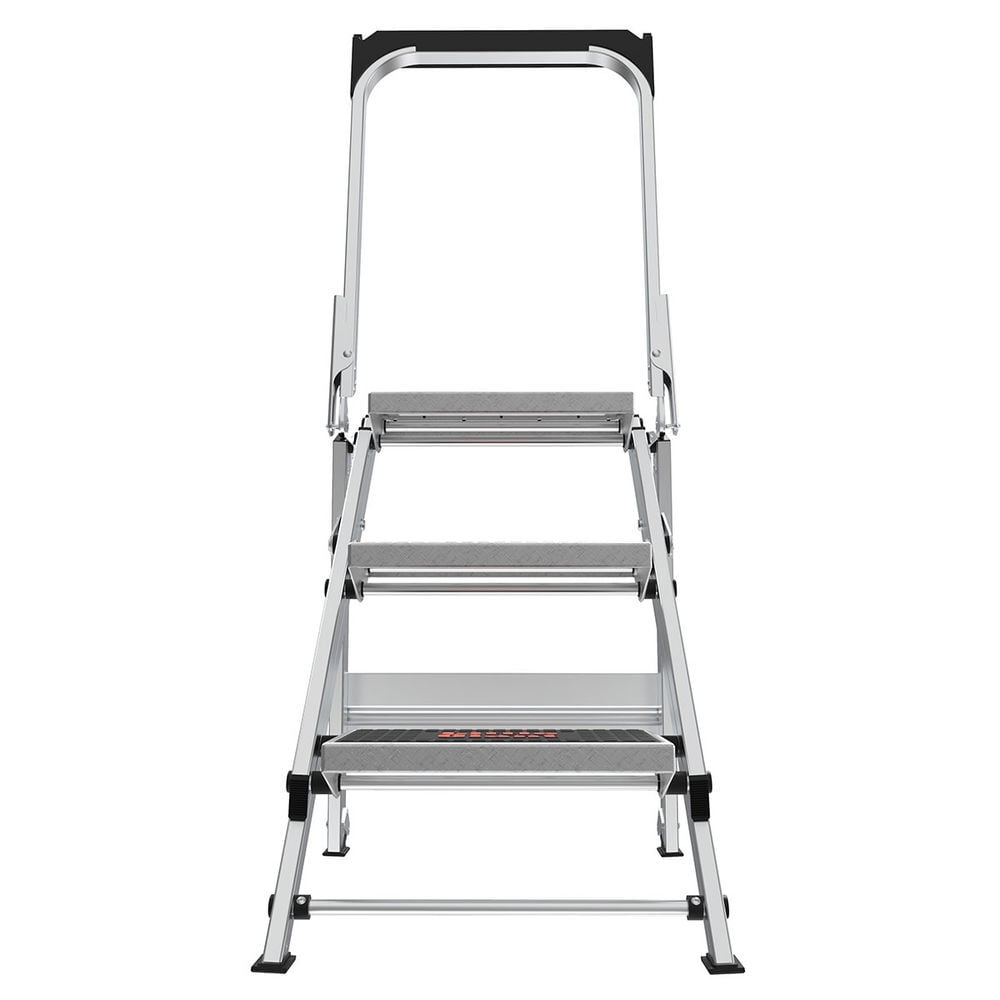 Little Giant Safety Safety Step M3 Aluminum Type 1A Step Stool with Handrail, large image number 5