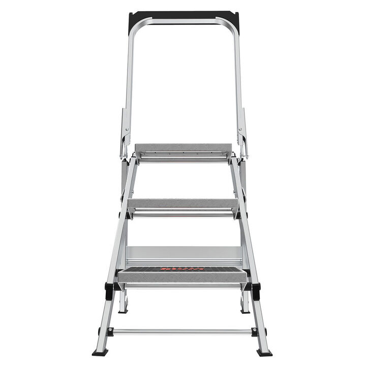 Little Giant Safety Safety Step M3 Aluminum Type 1A Step Stool with Handrail, large image number 4