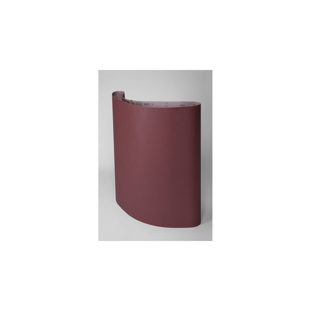 3M 25 in x 60 in Aluminum Oxide 80 Medium 340D Sanding Belt, large image number 2