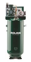 Rolair 1.5 HP (110V 1-Ph) 6.9 CFM@100PSI Vertical 30 Gall Compressor, small