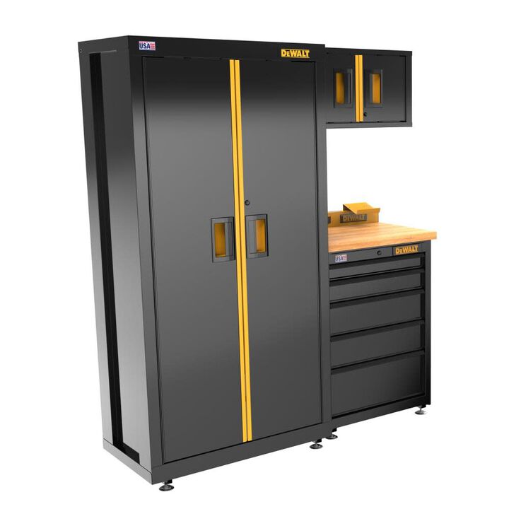 DEWALT Welded Storage Suite 63 Inch Wide 4pc