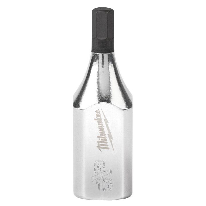 Milwaukee 3/8 Inch Drive 3/16 Inch Hex Bit Socket, large image number 9