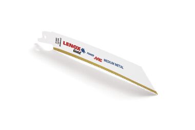 Lenox 5-Pack 6-in 18-TPI Bi-Metal Reciprocating Saw Blades, large image number 1