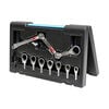 Allied International EXO-FIT 9-Piece SAE Extreme Access Ratcheting Wrench Set, small image number 4