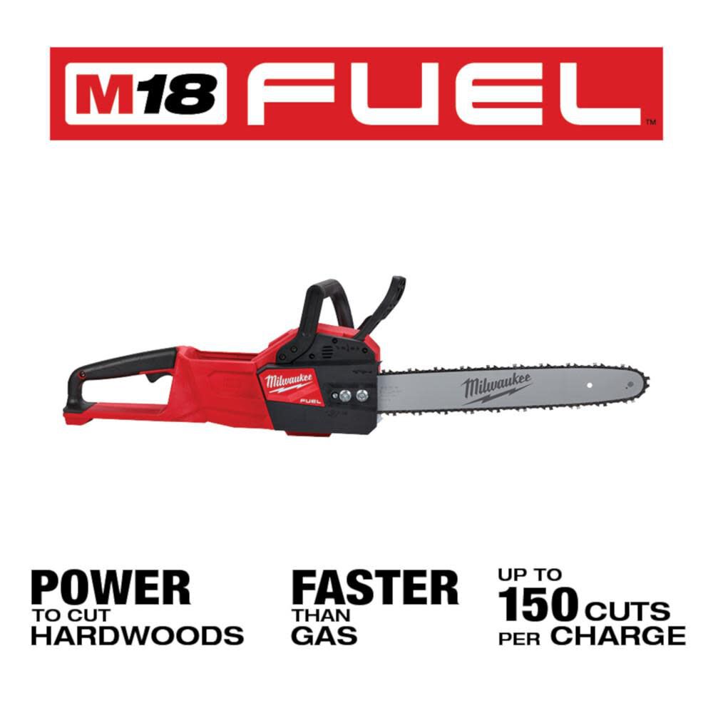 Milwaukee M18 FUEL 16 in. Chainsaw (Bare Tool) 2727-20 - Acme Tools