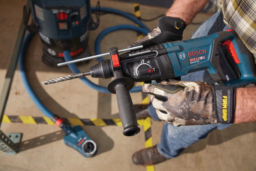 Bosch 18V EC SDS Plus Bulldog 1in Rotary Hammer Kit, large image number 11