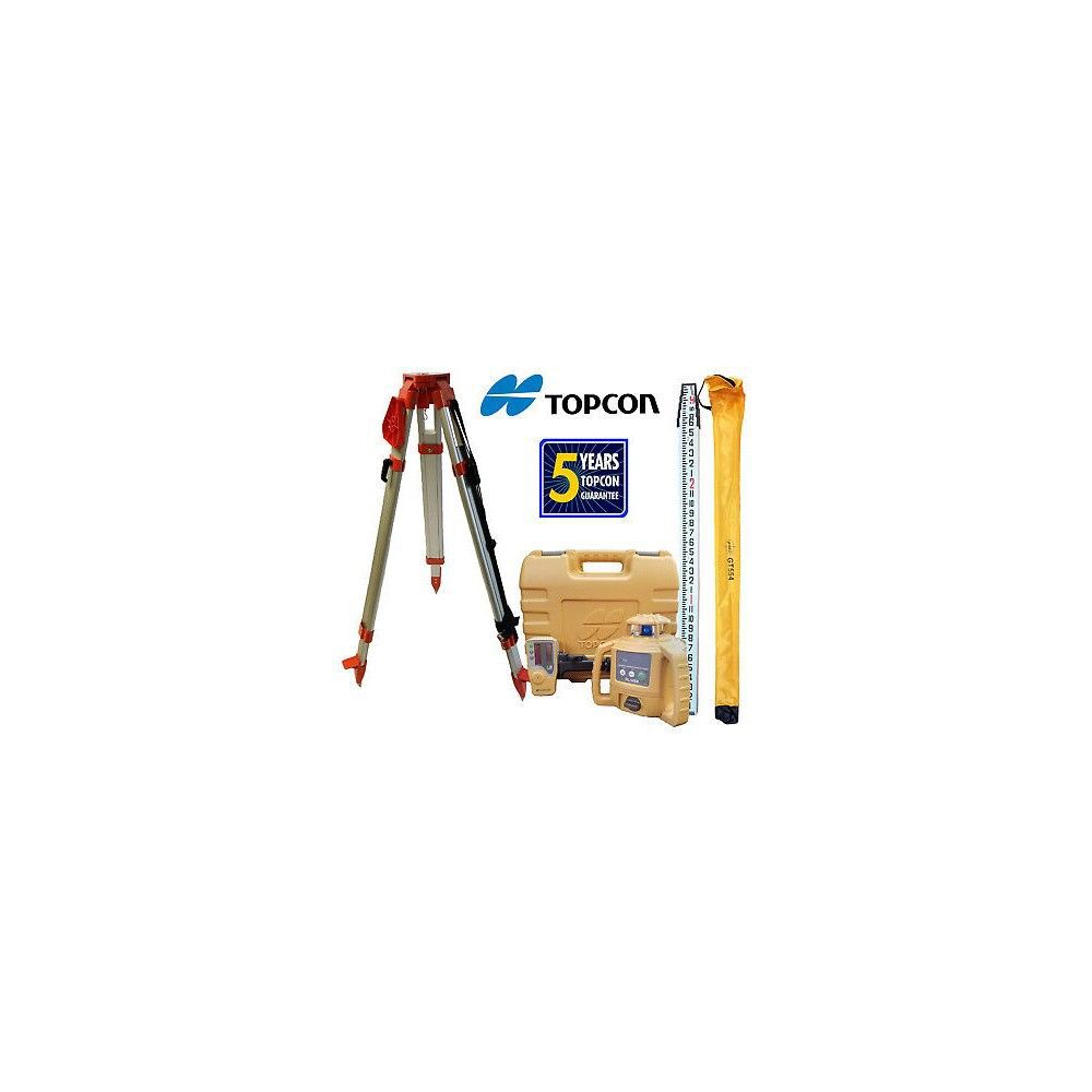 Topcon RL-H5B Laser Kit with Tripod & 13' Fiberglass in Tenths, large image number 5