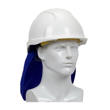 Protective Industrial Products EZ Cool Evaporative Cooling Hard Hat Pad with Neck Shade Blue