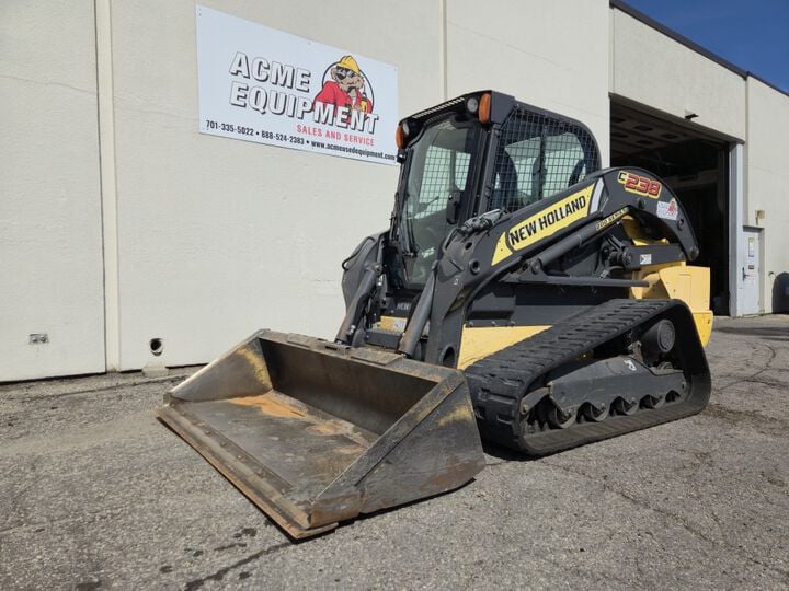 New Holland C238 84HP Compact Track Loader Used 2017, large image number 19