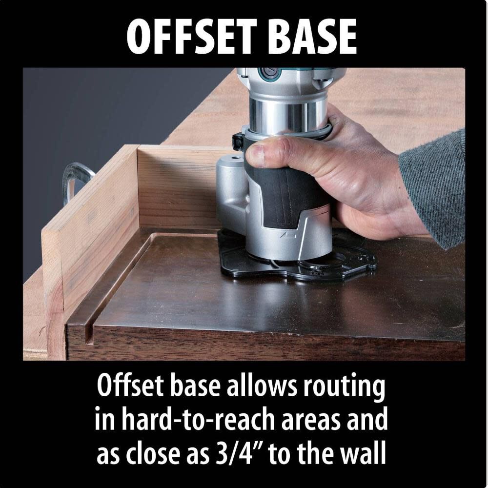 Makita 1 1 4 HP Compact Router Kit RT0701CX3 Acme Tools