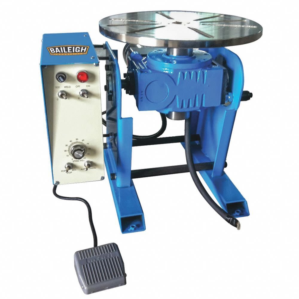 Baileigh WP-450 Turntable Welding Positioner 110V 300A 13in, large image number 1