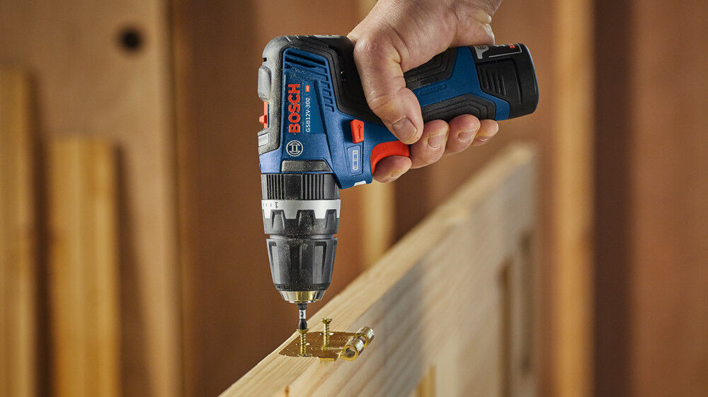 Bosch 12V Max 3 8in Hammer Drill Driver Kit with 2 2.0 Ah