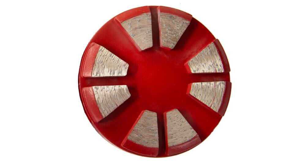 National Flooring Equipment Medium Bond Metal Grinding Disks - 40 Grit 8mm, large image number 2