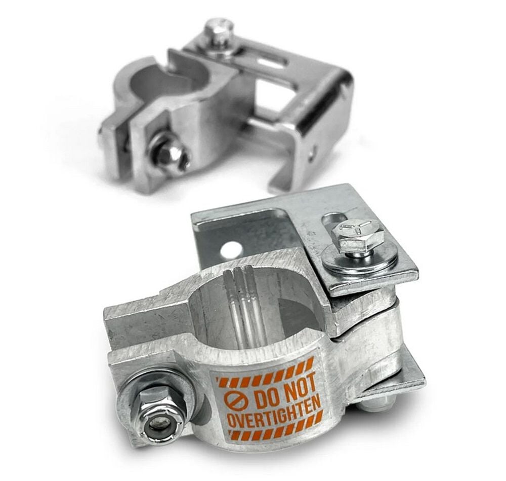 Surpro Key and Lock Side Pole Clamp and Bracket Kit with Hardware – SS1006
