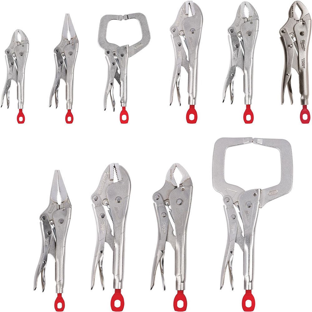 Milwaukee 10Pc TORQUE LOCK Locking Pliers Kit, large image number 1