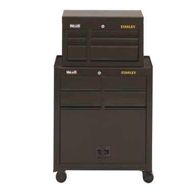 Stanley 26 in. W 100 Series 5-Drawer Tool Chest & Cabinet, large image number 3