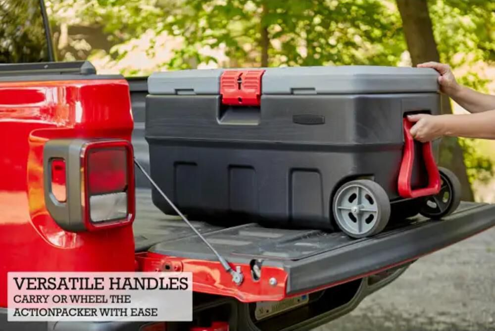 Rubbermaid automotive cargo tote sales