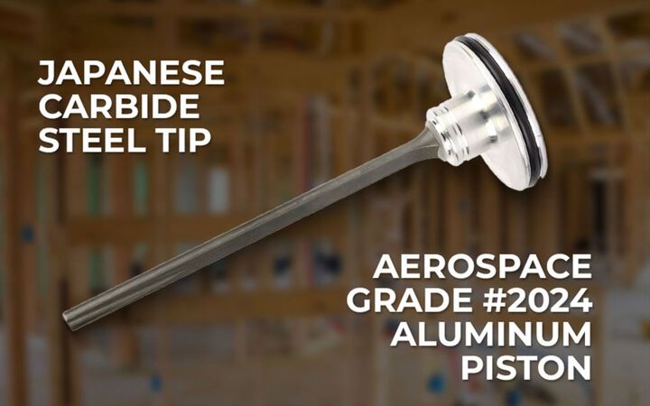 Superior Parts Japanese Carbide Piston Driver For Hitachi NR83A + A2 Nailers, large image number 6