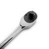 GEARWRENCH 120XP 1/2 Inch Drive Full Polish Chrome Extra Long Handle Teardrop Ratchet, small image number 2