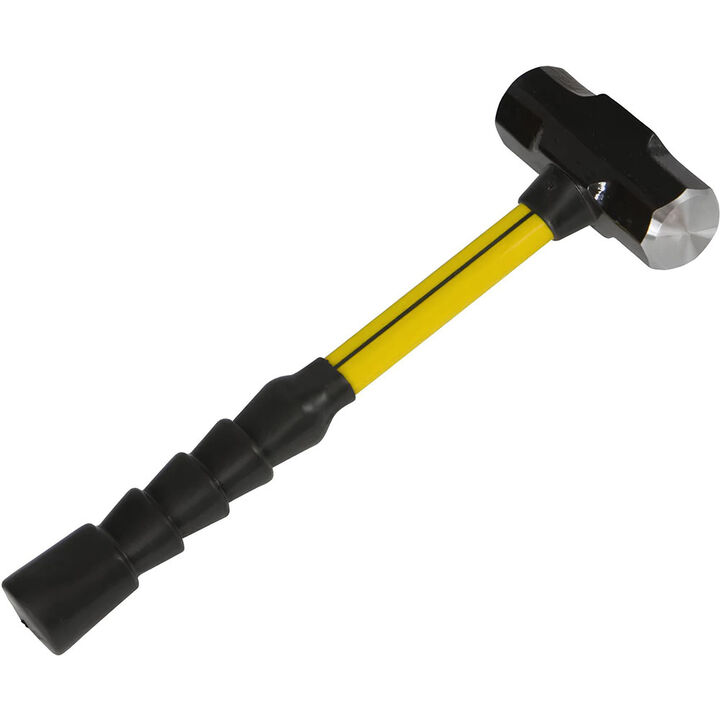 Nupla 4 Lbs Steel Head Sledge Hammer with Fiberglass Handle
