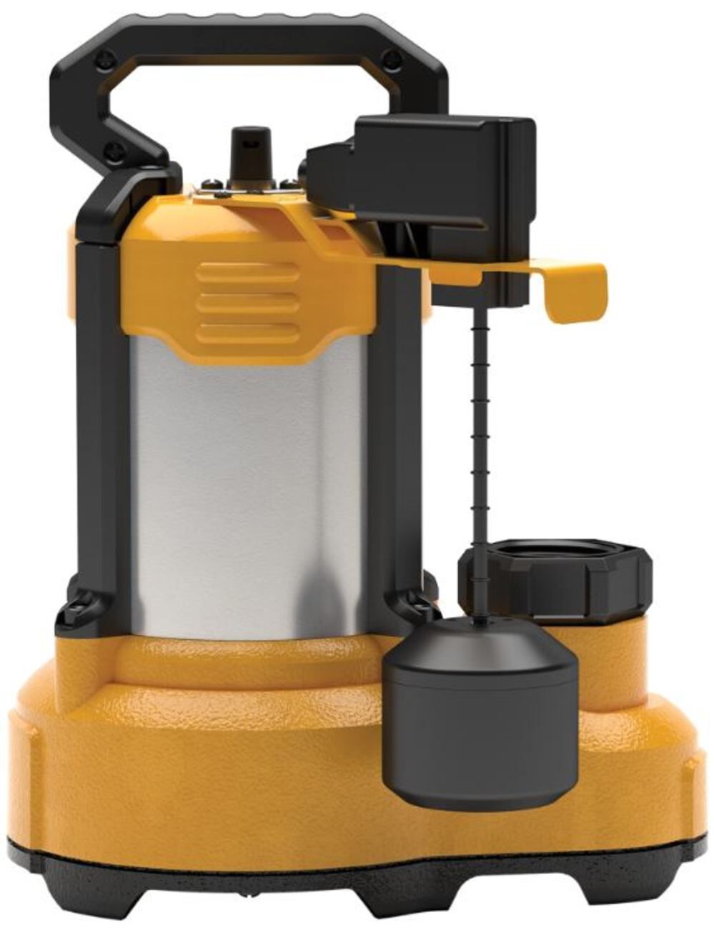 DEWALT Submersible Sump Pump 1/2 HP Stainless Steel/Cast Iron Vertical, large image number 4