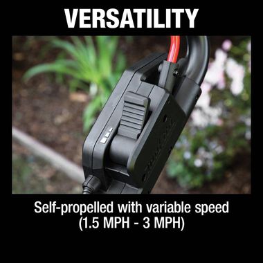 Makita 18V X2 (36V) LXT Lawn Mower Kit 21in Self Propelled with 4 Batteries, large image number 12