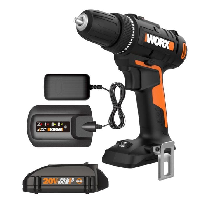 Worx 20V 3/8 Inch Drill/Driver Kit