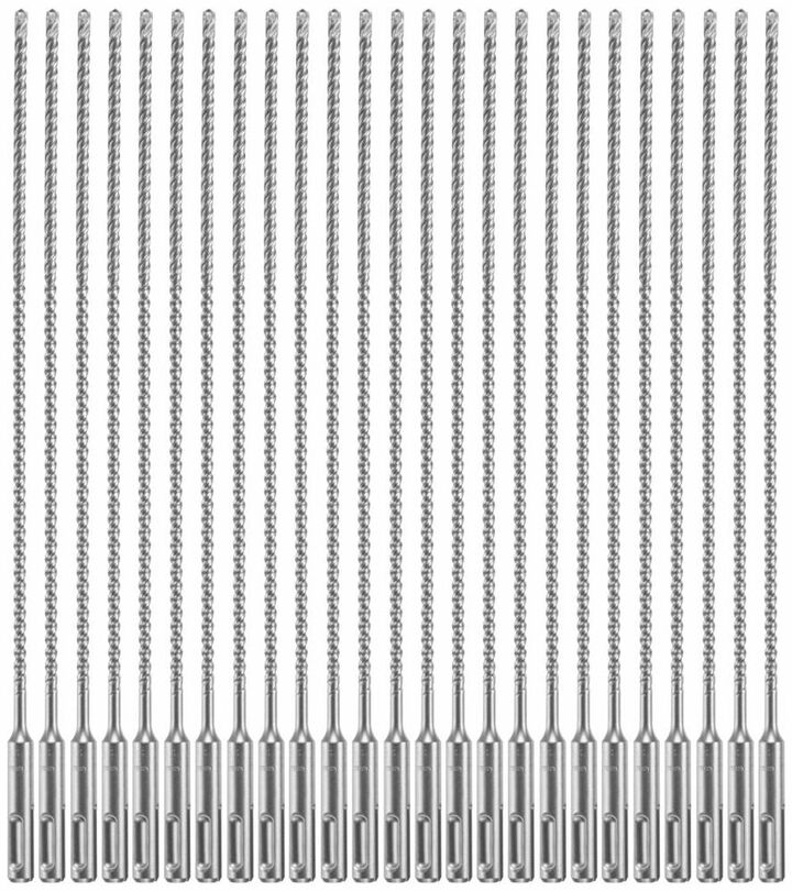 Bosch 3/16 Inch x 10 Inch x 12 Inch SDS-plus Bulldog Xtreme Carbide Rotary Hammer Drill Bits 25 Piece, large image number 0