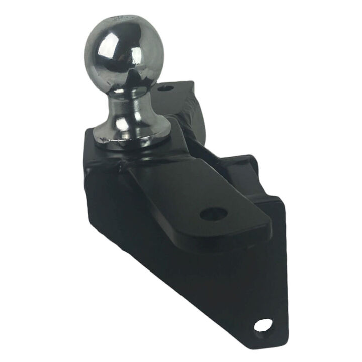 Shocker Hitch Impact 14K 2 Inch Cushion Hitch & Raised Sway Bar Tab Ball Mount 2-5/16 Inch Hitch Balls, large image number 4