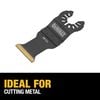 DEWALT Oscillating Titanium Nitride Coating Metal Blade, small