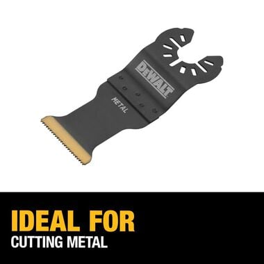 DEWALT Oscillating Titanium Nitride Coating Metal Blade, large image number 3